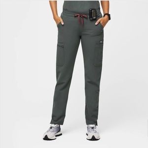 Figs small TALL high waist Yola skinny scrub pants